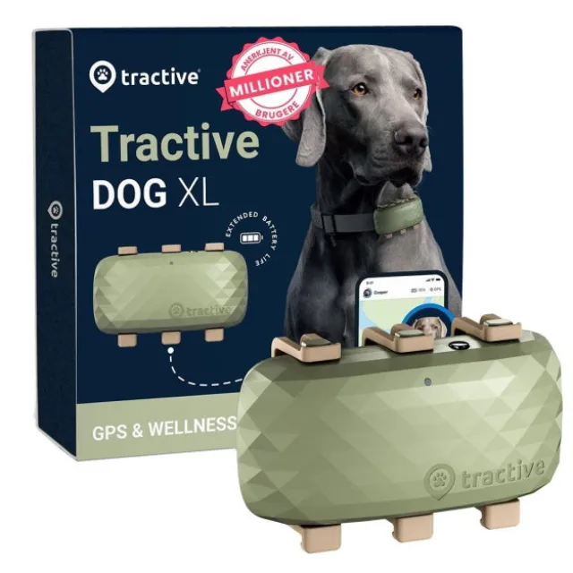 Tractive GPS til hund XL