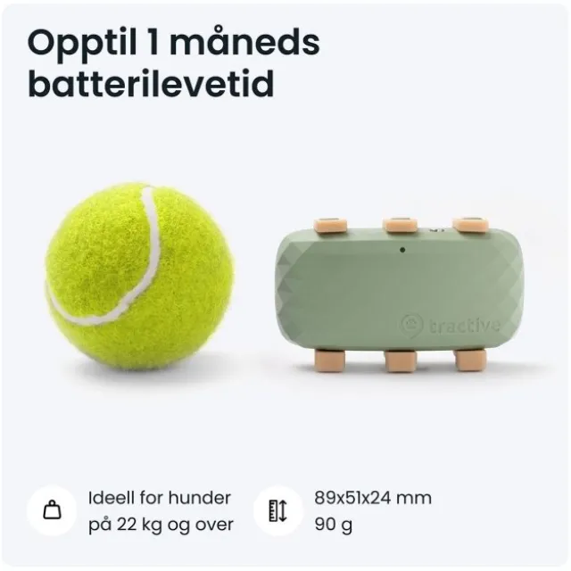 Tractive GPS til hund XL