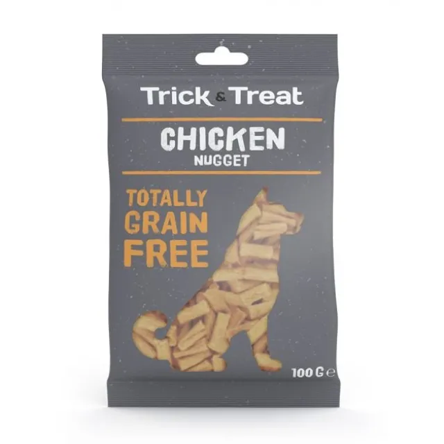 Trick&Treat Grain Free Kylling Godbiter 100g