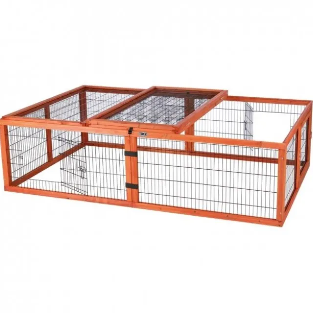 Trixie Natura Utendørs inngjerdning treverk 174x48x109cm