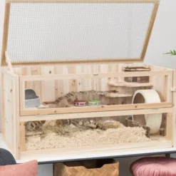 Trixie trebur med plexiglass til hamster, mus eller ørkenrotte