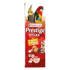Versele-Laga Prestige Sticks Big Parakeets nøtter & rosiner 140 g