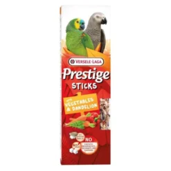 Versele-Laga Prestige Sticks Parrots grønnsaker & løvetann 140 g