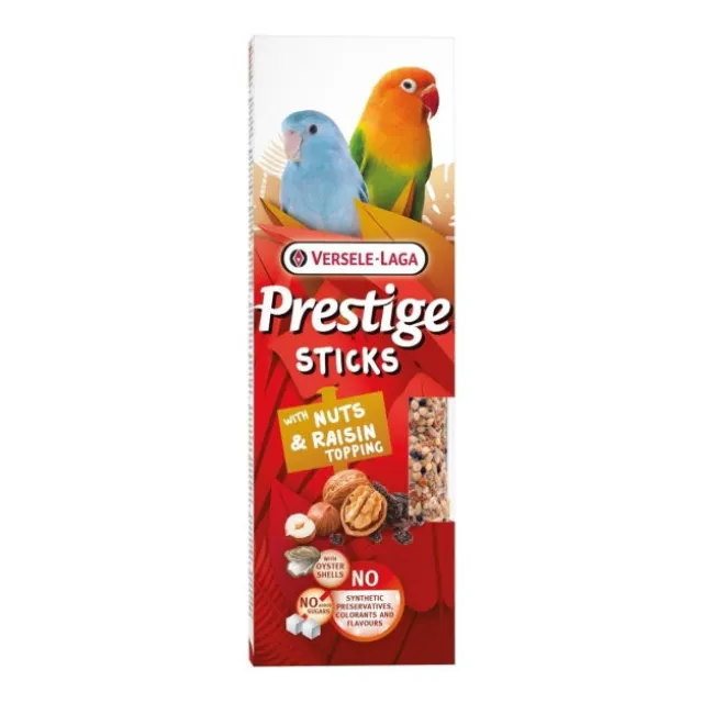 Versele-Laga Prestige Sticks Small Parrots Nøtter & Rosiner 60 g