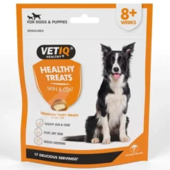 VetIQ Skin & Coat Treats for Dogs & Puppies 70g