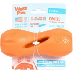 West Paw Qwizl orange