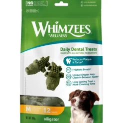 Whimzees Krokodille Medium 12-pack