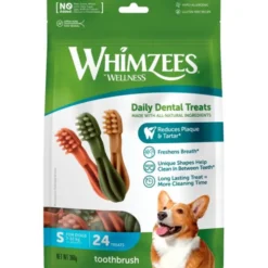 Whimzees tannbørste S 24 stk
