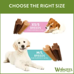 Whimzees Value Bag Puppy XS/S 28stk functional chew