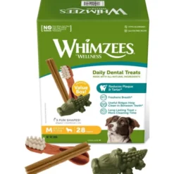 Whimzees Variety Value Pack M Bulk 28 stk