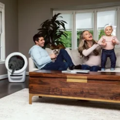 Whisker Litter-Robot 4 Selvrensende Kattetoalett Hvit