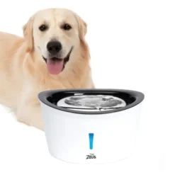 Zeus Cascade Hund drikkefontene rustfritt stål 6 l
