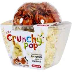 Zolux Crunchy Cup Gulrot & Popcorn 200 g